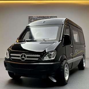 新款驰美合金车模1:32大奔斯宾特男孩玩具房车带声光模型摆件藏品