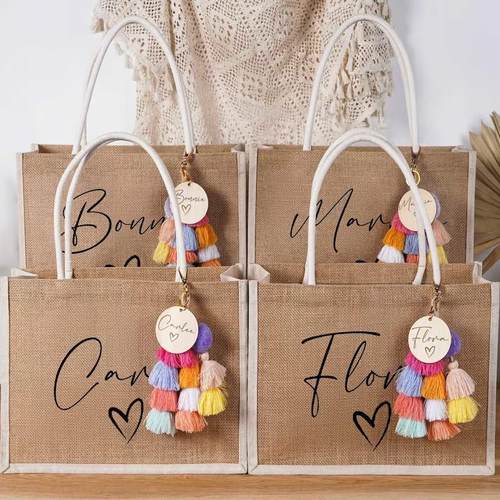 定制名字婚礼伴手礼袋生日礼物袋 Personalized Wedding Bag Gift