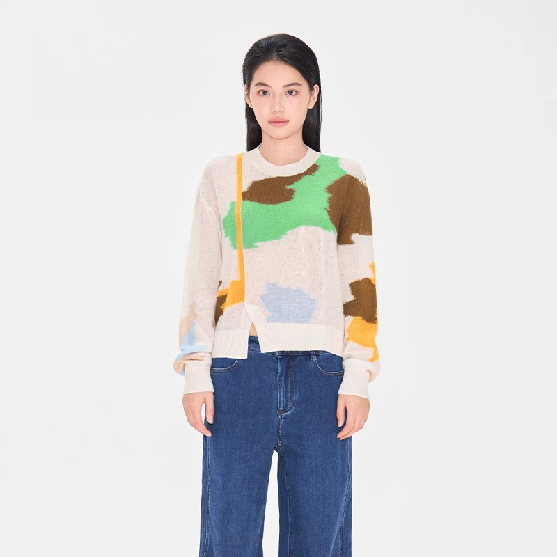 CHAU.RISING/洲升套头针织衫