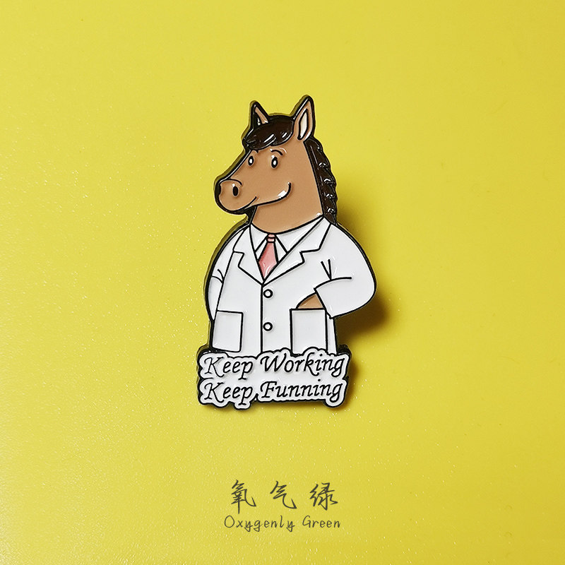 马医生胸针金属医学徽章医师礼品医学生学习搭子送学生的礼物图片