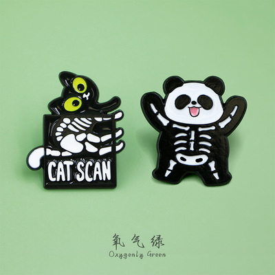 影像科胸针拍片scan医生工作服个性装饰医学生衣服背包装饰挂件