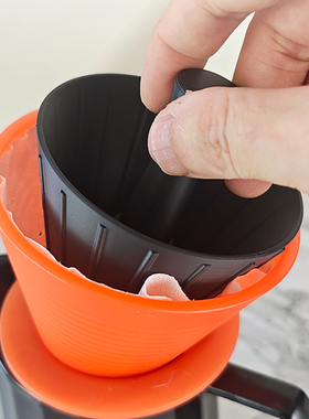 折纸梯形滤纸压纸器OREA圆形平底滤杯手冲咖啡大圆滤纸155/185