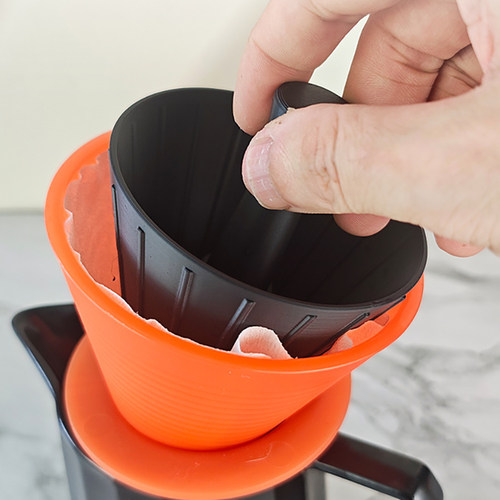 OREA平底滤杯专用咖啡压纸器定型