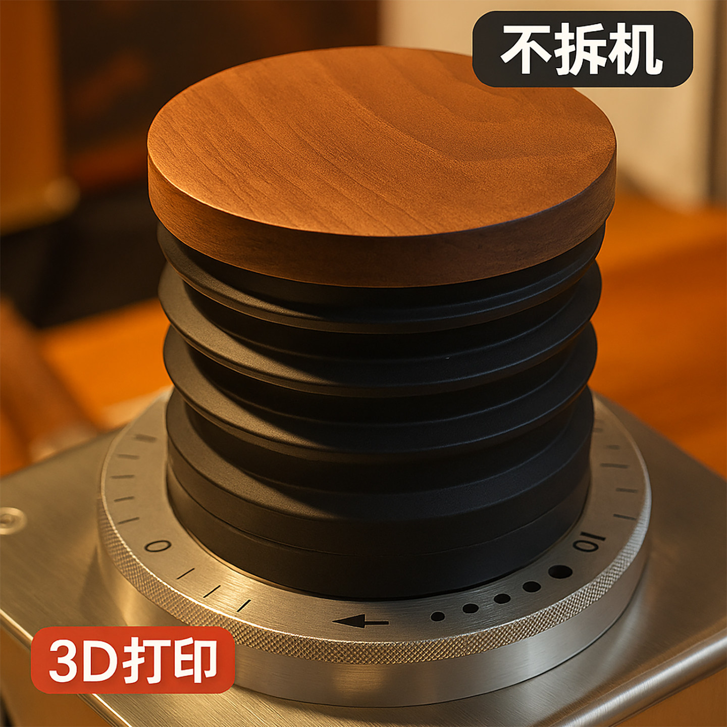 9015C吹豆仓改造稳固不拆机气吹图片