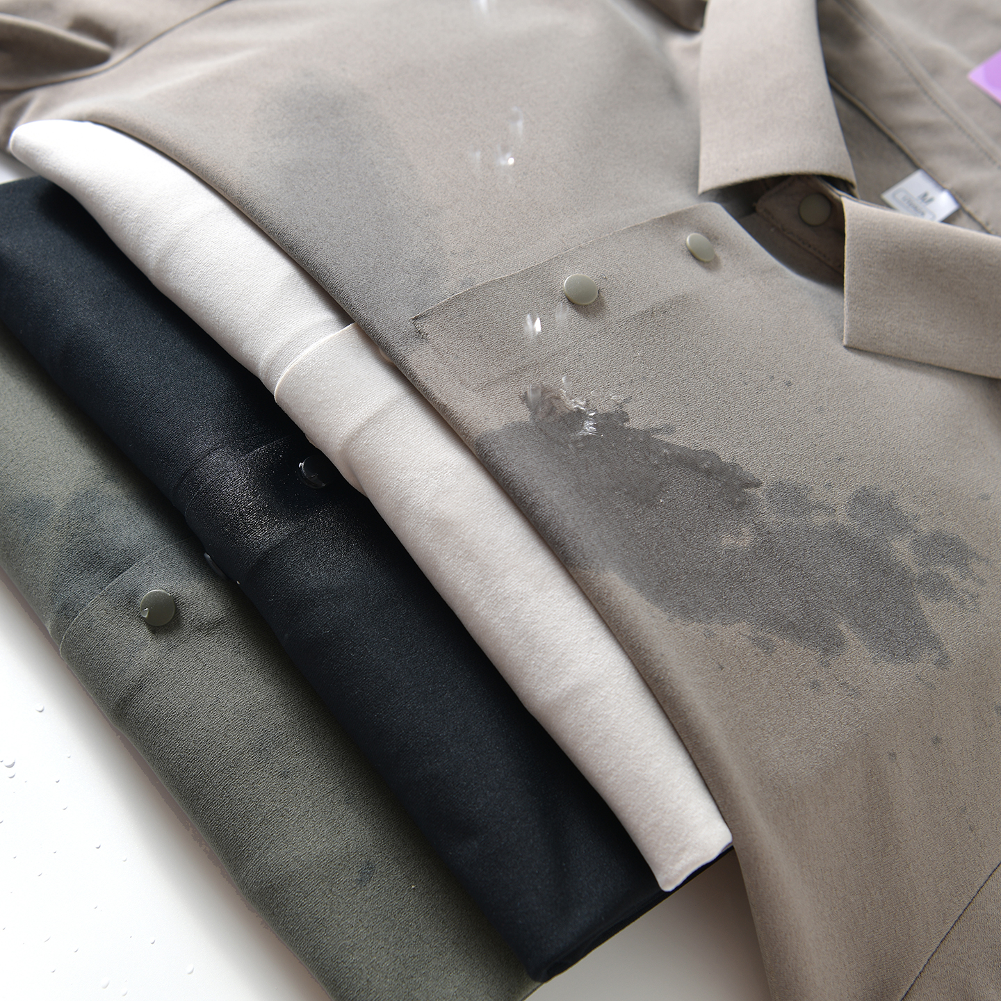 【索罗娜/速干透气+没了磨毛】秋季男户外运动休闲翻领长袖POLO衫