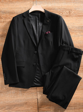 外贸尾货秋冬款商务休闲西服套装