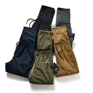 防风防水 3D立裁 冬季 男士 休闲裤 户外运动加绒保暖冲锋裤 美单