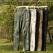 神裤 口袋软壳裤 平替 防泼水 男户外休闲工装 3D立裁 夏季 长裤