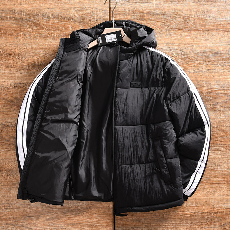 英国单~防风防泼水+吊卡69.9英镑！冬季男士运动休闲连帽棉衣外套,男装,棉衣,淘宝优惠券,粉丝福利购,淘宝优惠卷