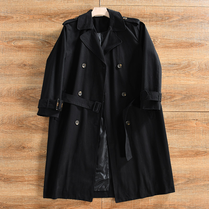 出口单-高克重~棉质+斜纹肌理~外贸尾货！秋冬男士中长款风衣外套,男装,风衣,淘宝优惠券,粉丝福利购,淘宝优惠卷