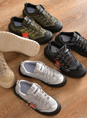 【出口单~吊卡68.8叨+外贸尾货】秋季男士户外运动防滑徒步登山鞋