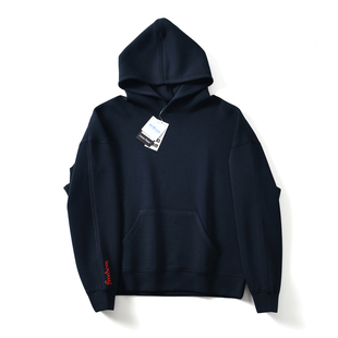 【日单~高级空气棉+刺绣工艺】秋冬季男士宽松廓形连帽休闲卫衣潮