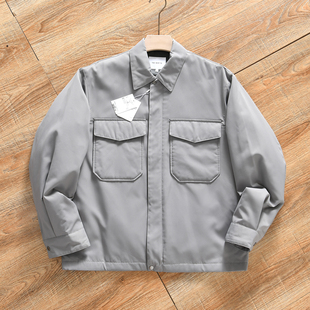 外贸尾货 轻便保暖 秋冬男士 日系工装 棉衣 夹棉夹克薄款 日本单