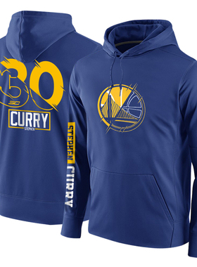 dpoy原创小众设计欧美高街库里勇士男春秋薄款篮球卫衣绒连帽宽松