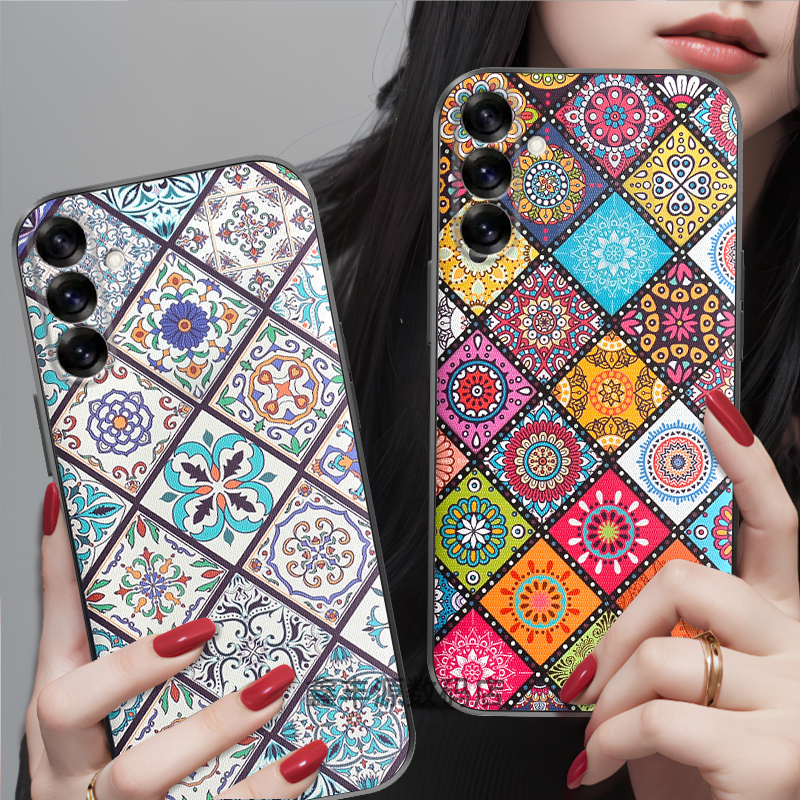 三星A56手机壳浮雕软壳硅胶