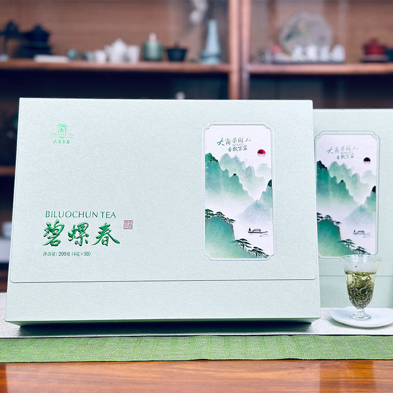 大商茶园26年春茶碧螺春四川高山原叶茶包四季品鉴款特级放心好茶