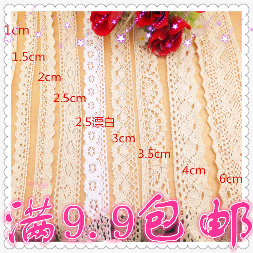 米白色棉线花边 手工diy辅料 蕾丝花边 沙发窗帘桌布花边材料一米在类目 居家布艺, 缝纫DIY材料、工具及成品, 缝纫DIY配件/辅料/配饰, 花边中 - 来自Buy2taobao.com提供专业的淘宝代购服务