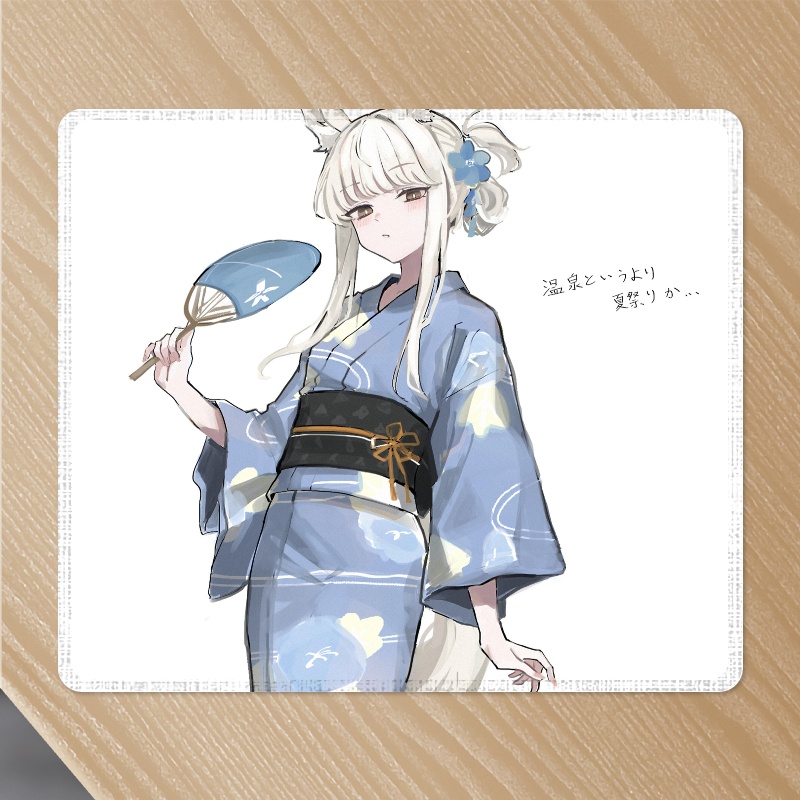 明日方舟鼠标垫动漫电脑垫桌面垫电竞游戏键盘垫防滑二次元滑鼠垫