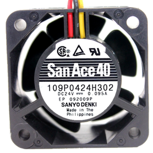 原装三洋 109P0424H316/G3013/H302 24V 4028 840D系统风扇