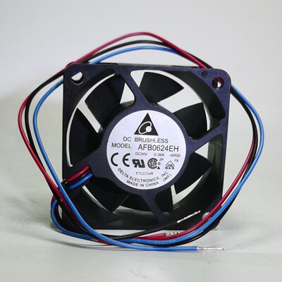 AFB0624EH/SH 全新台达风扇 6025 24V 6cm/厘米 0.36A变频器风扇.