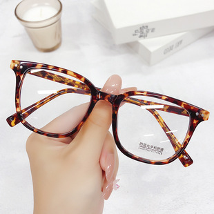 近视眼镜男女通用镜架复古防蓝光防雾镜片变色镜插针脚17133 新款