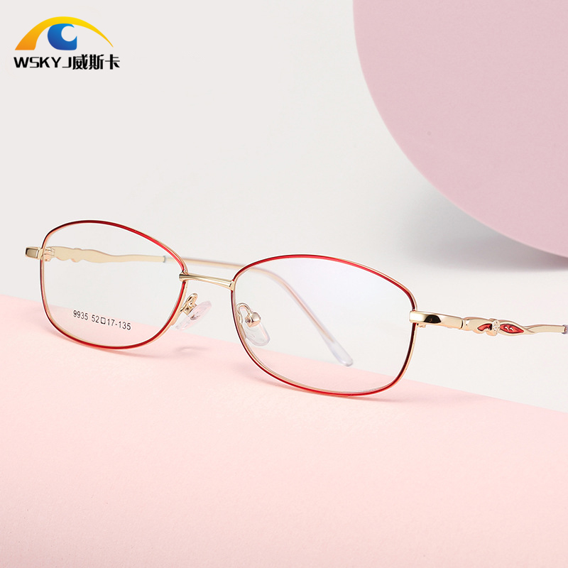 全框超轻时尚防雾近视眼镜女