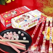 日本进口零食品不二家牛奶糖棒日式 人气趣味小吃婚姻喜糖糖果28G