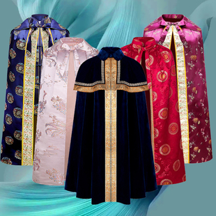 馨鸿祥寿衣男女高档披风斗篷送老衣服冲喜现代上海南京披风