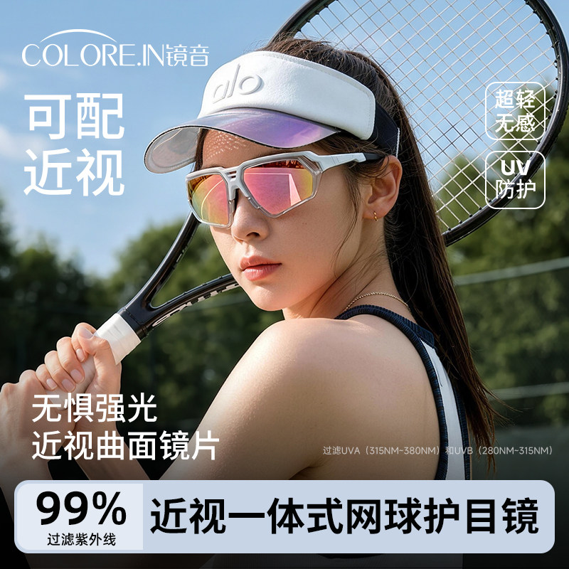 骑行登山防风防晒一体式护目镜图片