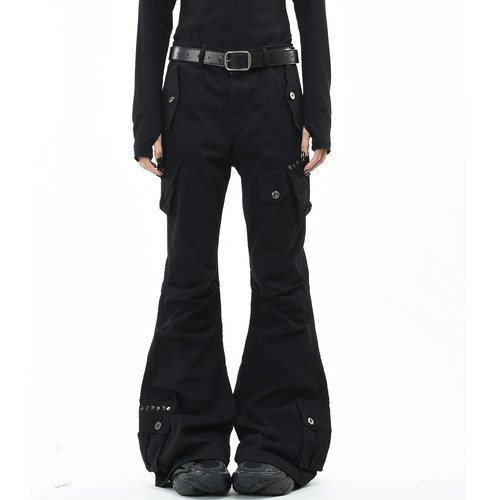 原创美式朋克亚文化多口袋工装裤