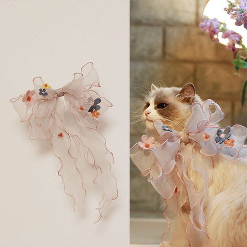 gugut原创宠物饰品马尔济斯头饰