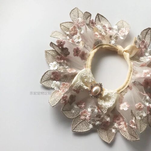 现货高端宠物口水巾布偶美短英短