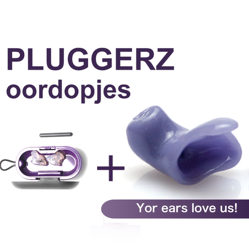 pluggerz荷兰定制耳塞睡眠隔音防噪音鼓手降噪学生飞机减压不胀耳