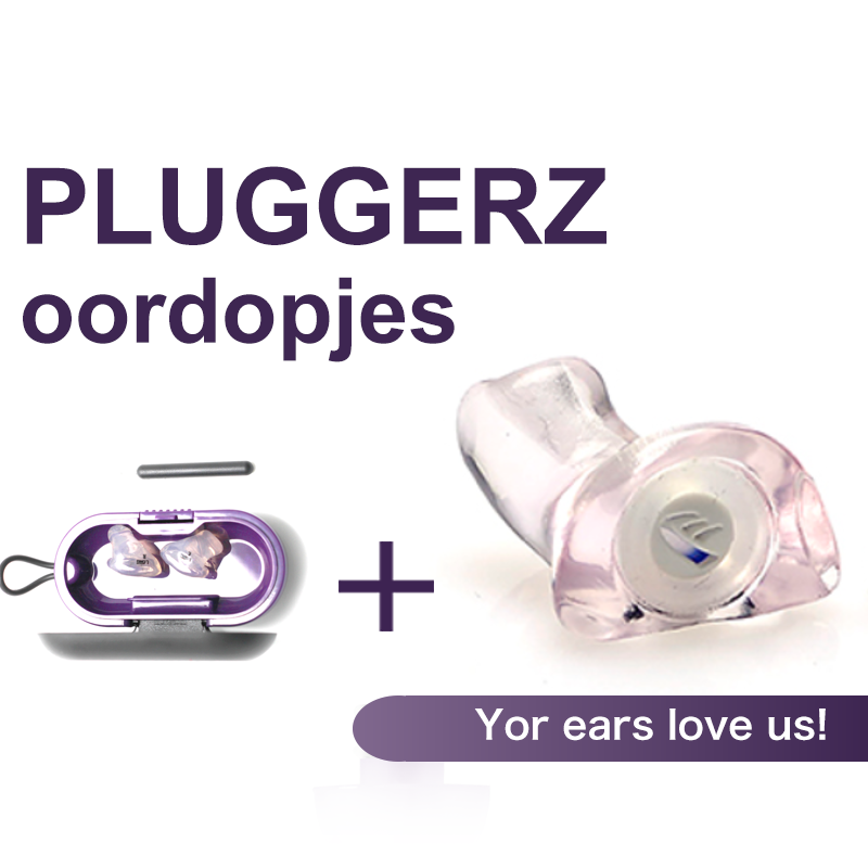 PLUGGERZ荷兰定制音乐耳塞防噪音耳机专业DJ架子鼓手学生学习降噪