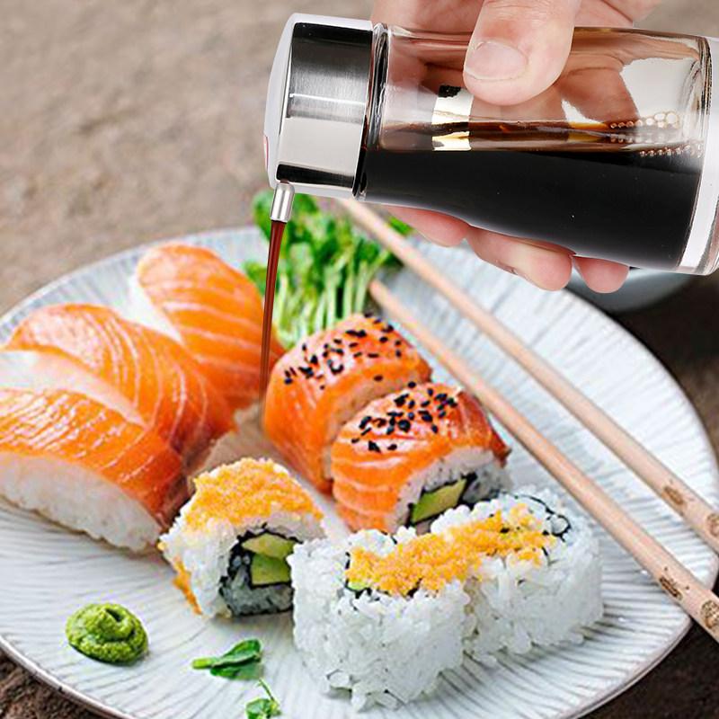 asvel日本不锈钢厨房用品酱油瓶图片