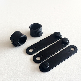 一驰摩托车电动车辆改装线路整理集线器橡胶扎带纽扣固定圈束线带