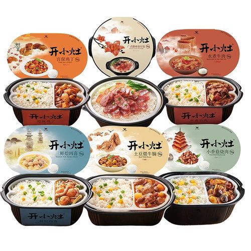 统一自热米饭小香菇烧肉宫保鸡丁