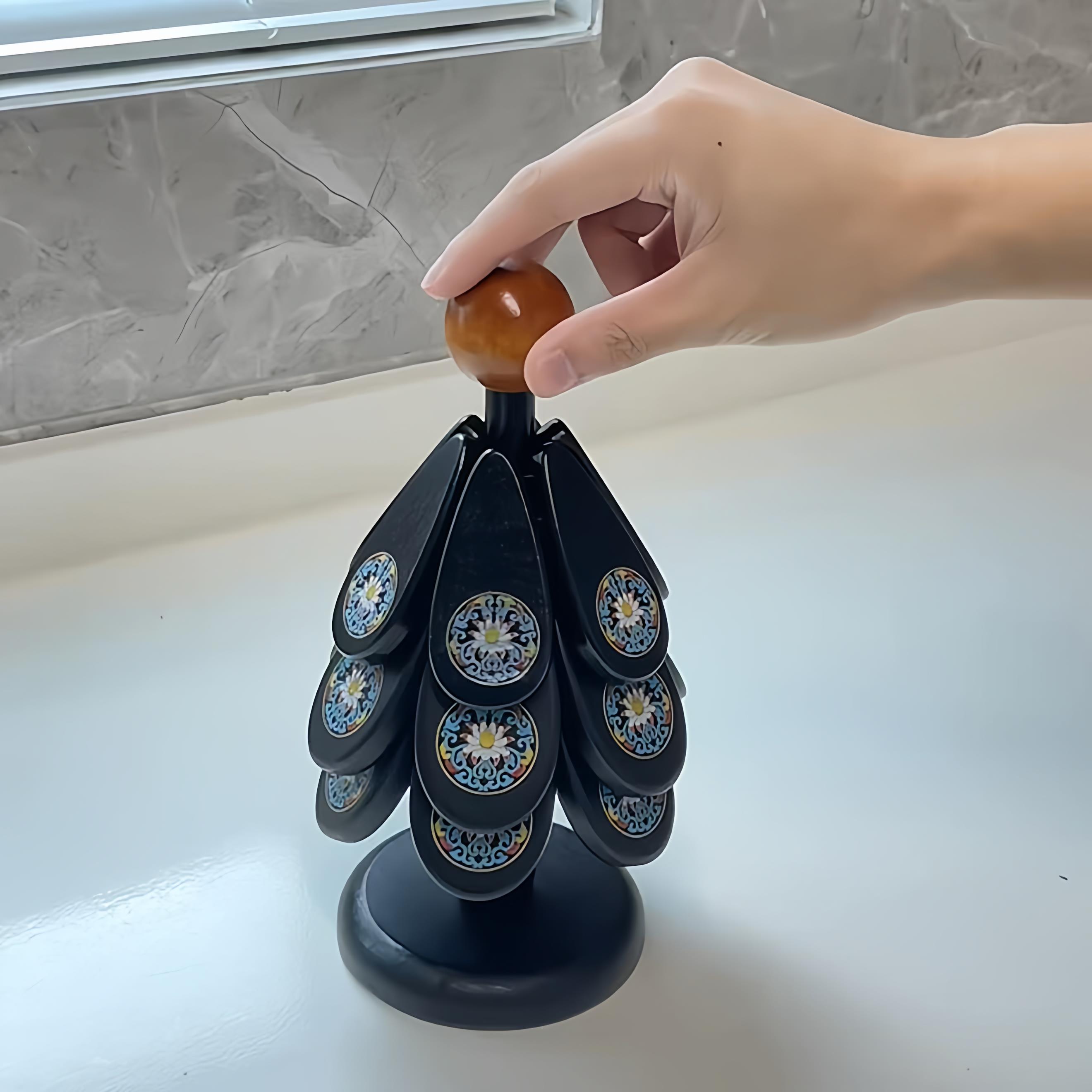 一颗树实木防烫垫可折叠圣