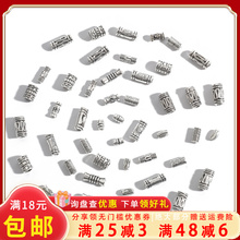 吊坠连接扣 做手链项链 diy手工饰品配件 古银色合金圆珠隔珠