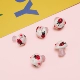Клубника в форме цветка, 17x, 16mm, 1 шт