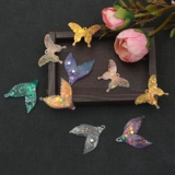 Акриловые трехмерные серьги, подвеска, аксессуары ручной работы