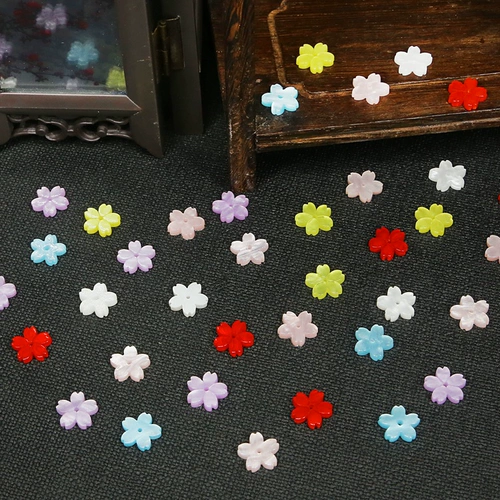 Аклитовые вишневые цветы, пятилетние вспомогательные материалы для цветов DIY Древний ветерок