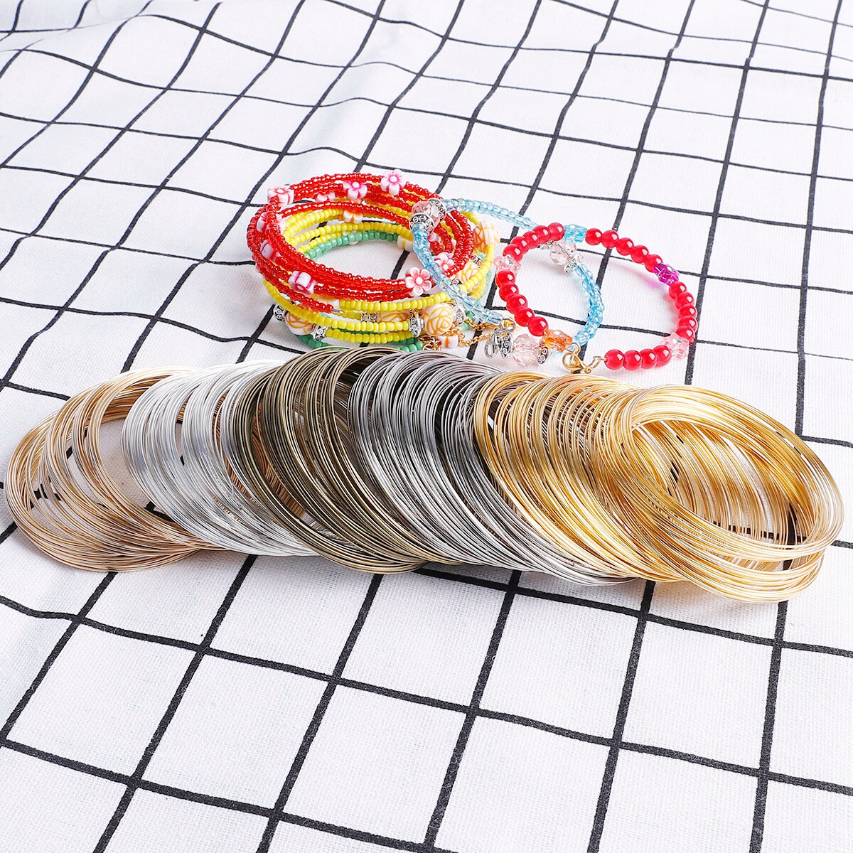 DIY manual make Jewelry parts Bracelet ring A collar for a horse Ring ring Steel wire memory Steel wire Hand string Necklacein the Accessories/Fashion Jewelry,  DIY Fitting , Other DIY Jewelry Accessories  category - from Buy2taobao.com to provide professional Taobao agent buy service