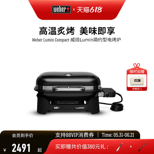 威焙新款家用户外电烤炉烤肉