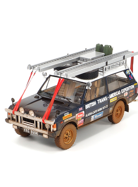 Almost Real 揽胜穿越探险参赛1:18仿真涂装汽车模型摆件纪念版