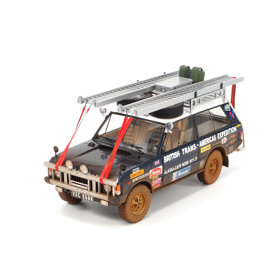 Almost Real 揽胜穿越探险参赛1:18仿真涂装汽车模型摆件纪念版