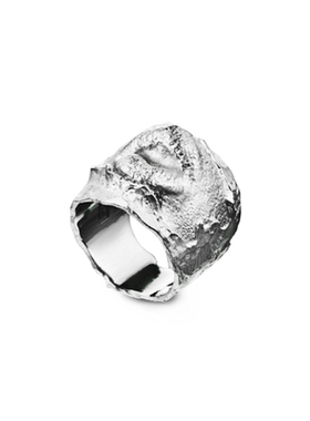 UNMASK情侣S925银邂逅之吻戒指