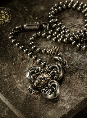 ArthurK925银项链小丑设计款