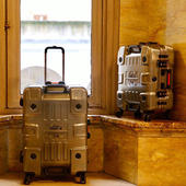 Mendoza行李箱NASA火星联名款 拉杆旅行箱男女万向轮密码 24寸