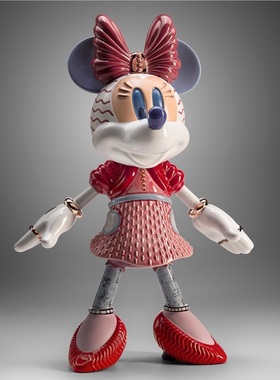 bosa陶瓷米妮客厅装饰摆件